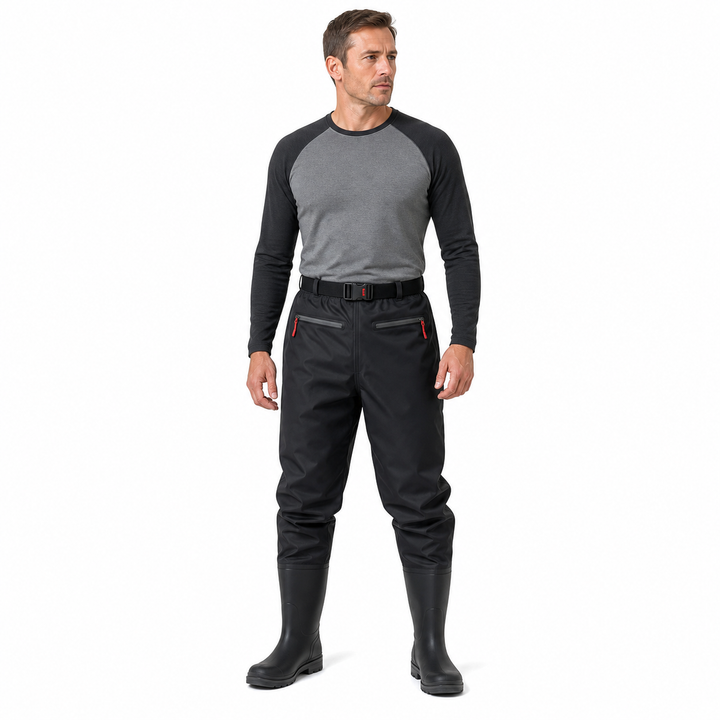 Lightweight Reinforced Nylon Waist Waders | Summer-Ready & Breathable