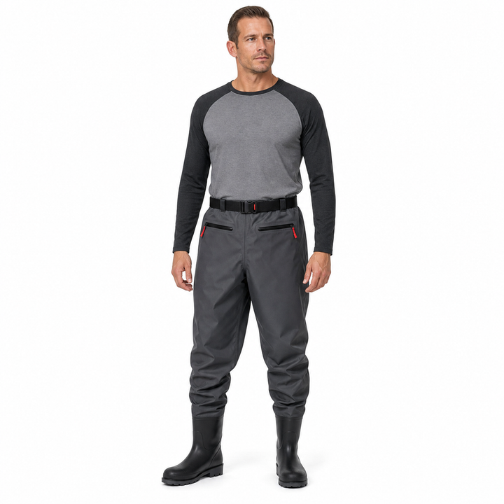 Lightweight Reinforced Nylon Waist Waders | Summer-Ready & Breathable