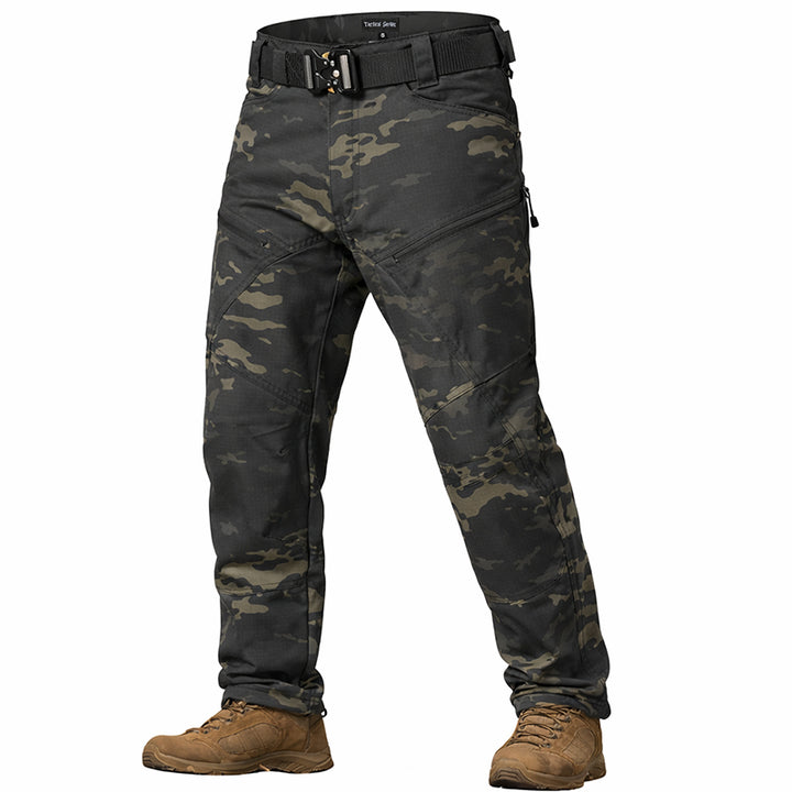 Men's Urban Pro Stretch Tactical Trousers Dark Camo