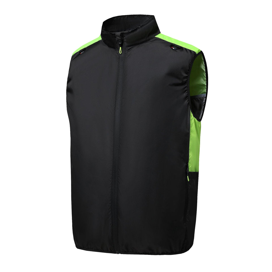 Summer Outdoor Air Cooling Vest with 2 Fans – Electric Work Vest for Fishing & Work