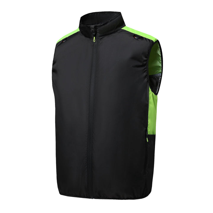 Summer Outdoor Air Cooling Vest with 2 Fans – Electric Work Vest for Fishing & Work