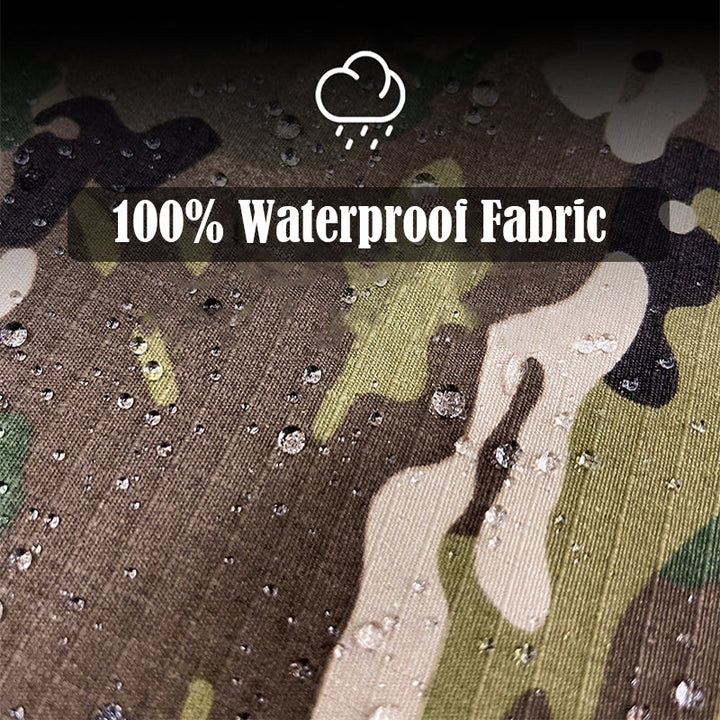 TWS Waterproof Heat-Reflective Tactical Jacket & Trousers Set for Outdoor Use