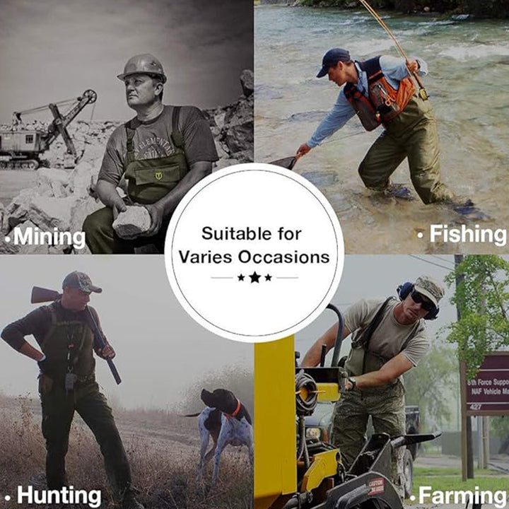 TWS Fishing Waders with Boots for Men Waterproof Wader PVC Waterproof Wader for Fly Fishing
