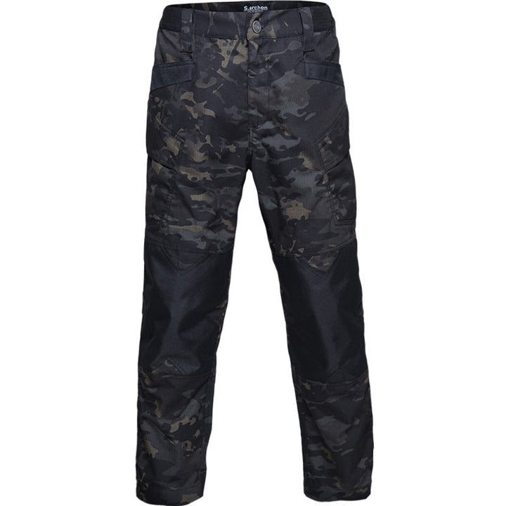 Thunder Pro Waterproof Rip-Stop Tactical Trousers Dark Camo