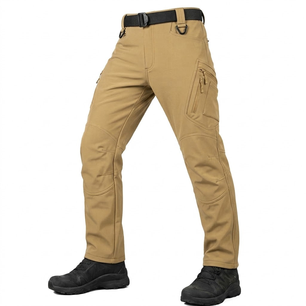 TWS K19 ColdGuard Men’s Fleece-Lined Tactical Multi-Pocket Cargo Pants