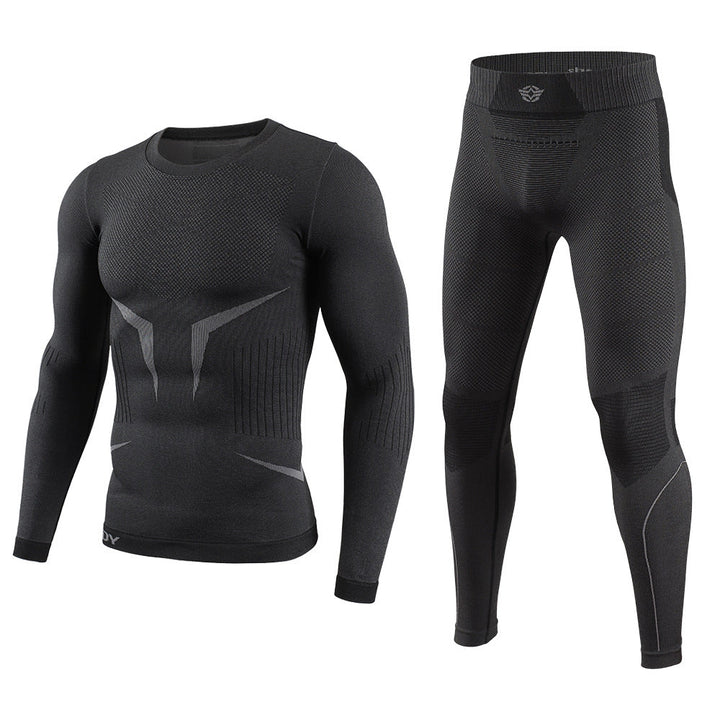 Men's Seamless V Fitness Underwear Tactical Sports Shapewear Set