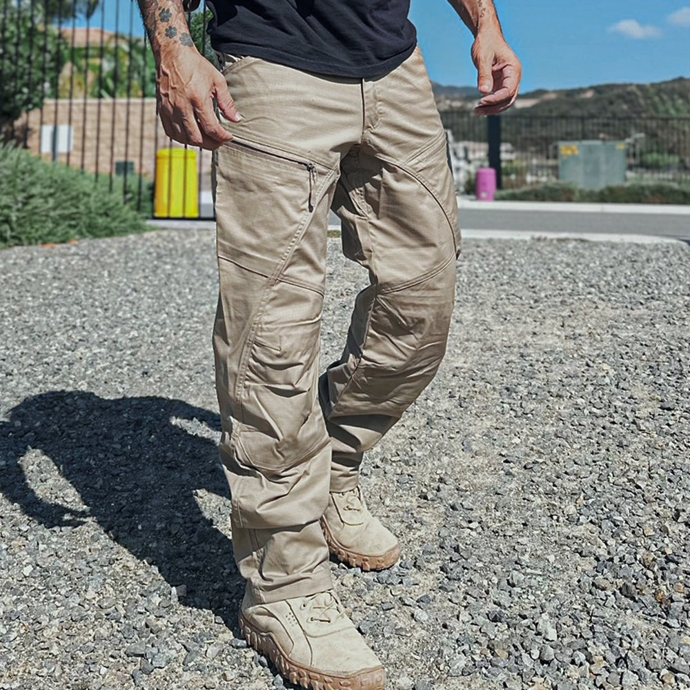 Men's Urban Pro Stretch Tactical Trousers Khaki