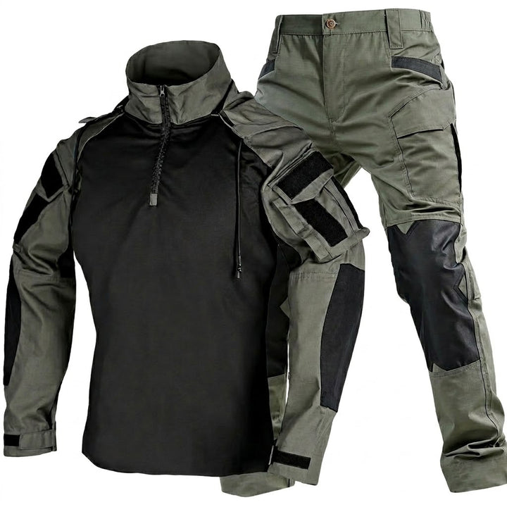 Men’s Tactical Uniform Set – Quick Dry Hoodie Combat Shirt, Trousers