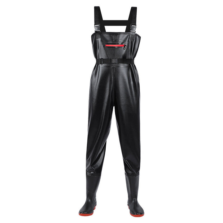 TWS Chest Waders with Boots – Waterproof Fishing & Hunting Waders for Men & Women, Durable 2-Ply Nylon/PVC Chest Waders for Outdoor Use