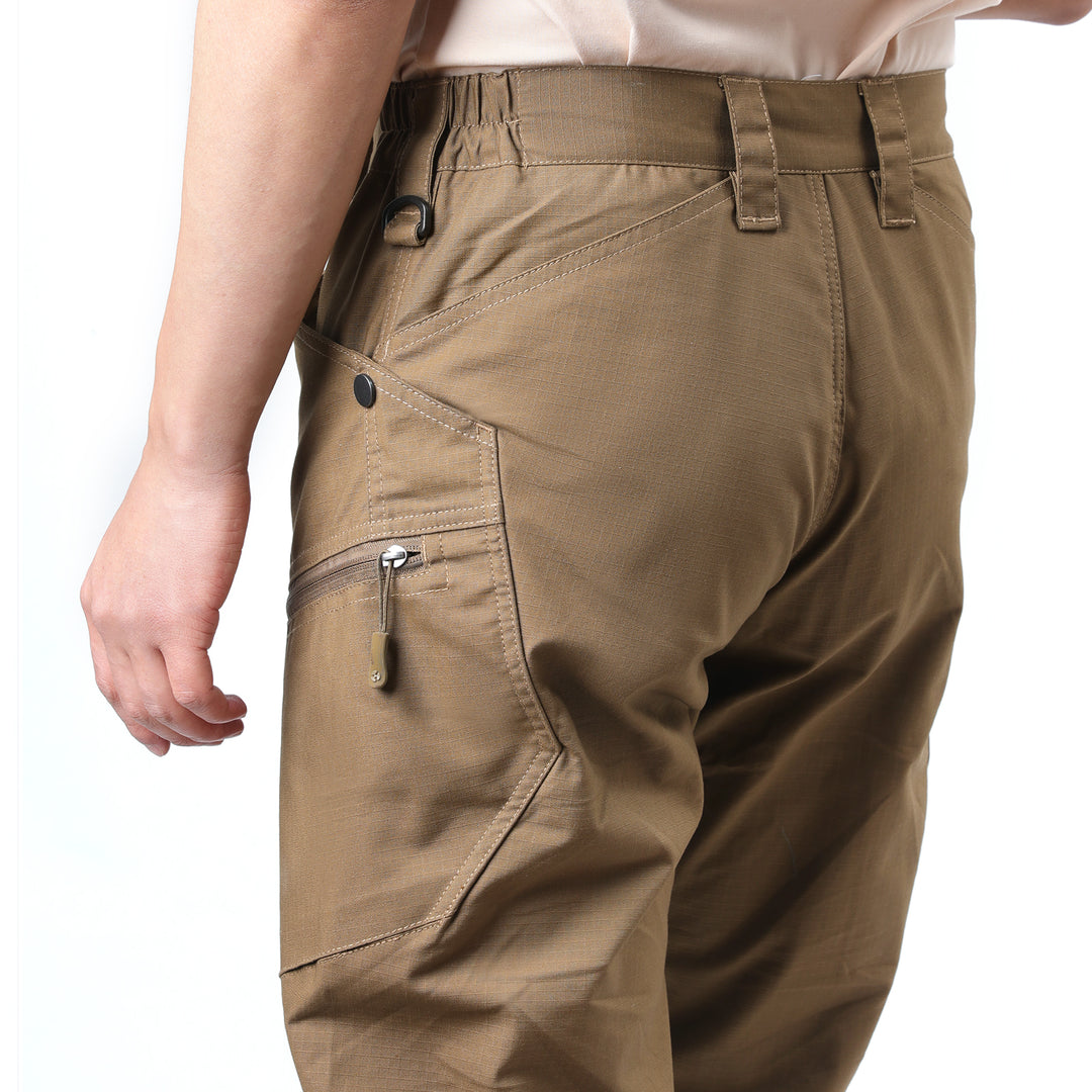 Men's Urban Pro Stretch Tactical Trousers Brown Duck