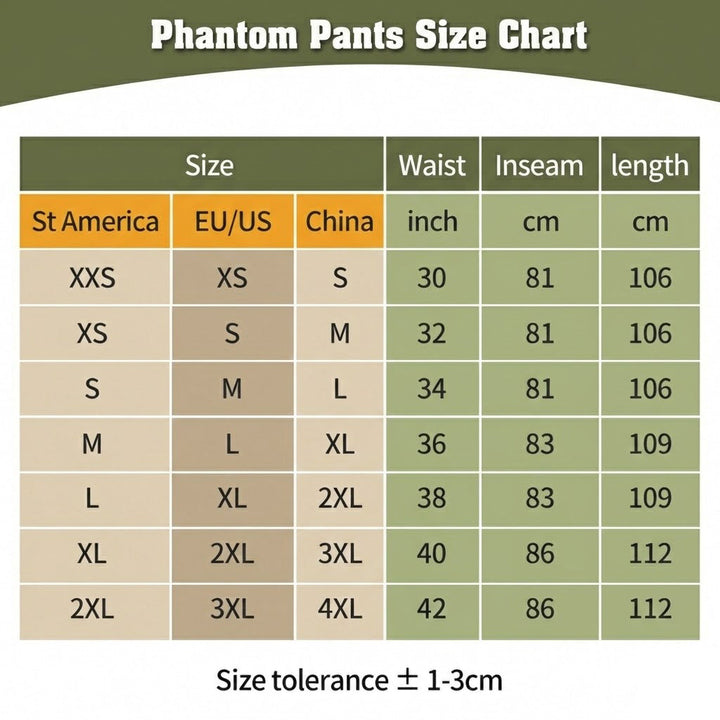 TWS Phantom Operator Tactical Trousers Ranger Green