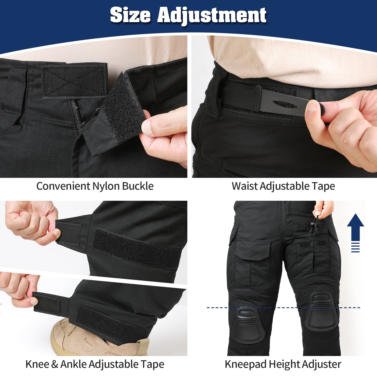 Tactical pants with built in knee pads online