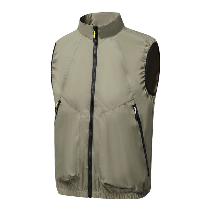 Summer Outdoor Air Cooling Vest with 2 Fans – Electric Work Vest for Fishing & Work