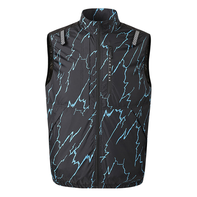 Tactical 2-Fan Electric Air Cooling Vest – Outdoor Leisure & Fishing Gear, Heatstroke Prevention