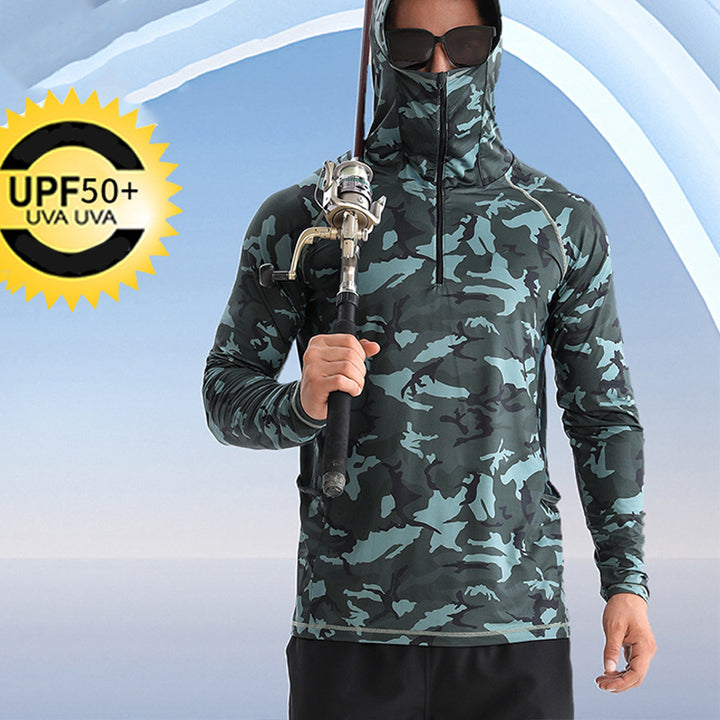 FieldGuard Camouflage Quick-Dry UV Fishing Shirt