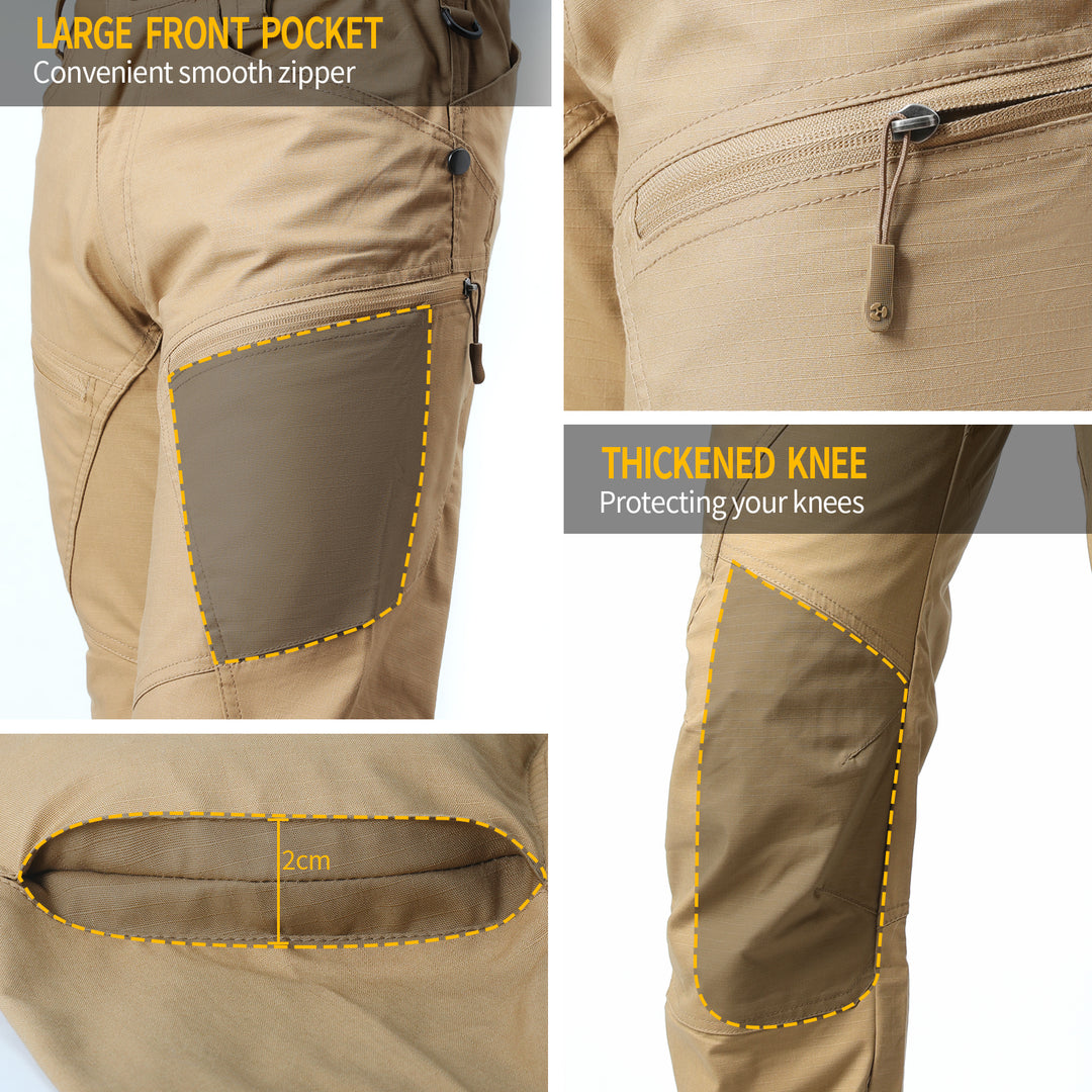 Men's Urban Pro Stretch Tactical Trousers Desert Brown