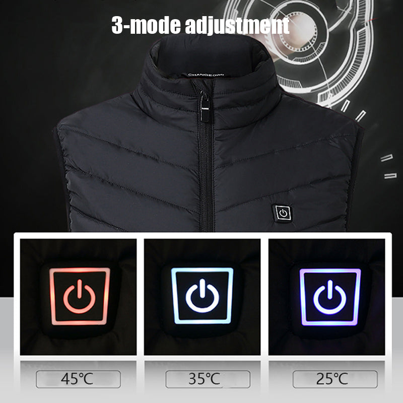 ArcticDown Pro – Tactical Heated Puffer Vest for Men