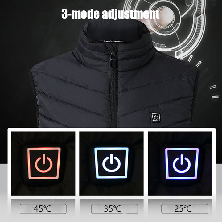 ArcticDown Pro – Tactical Heated Puffer Vest for Men