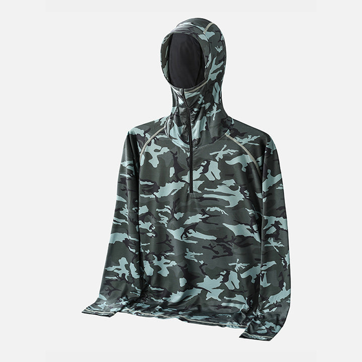 FieldGuard Camouflage Quick-Dry UV Fishing Shirt