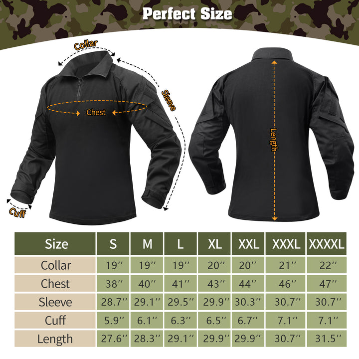 G3 Pro Rapid Assault Combat Shirt With Pockets Camouflage