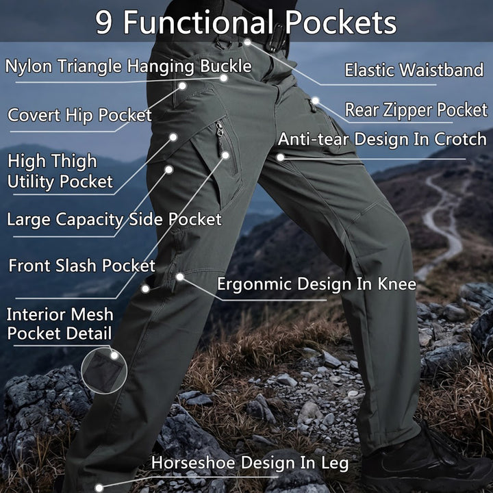 Archon IX9 Lightweight Quick Dry Stretch Trousers Ranger Green