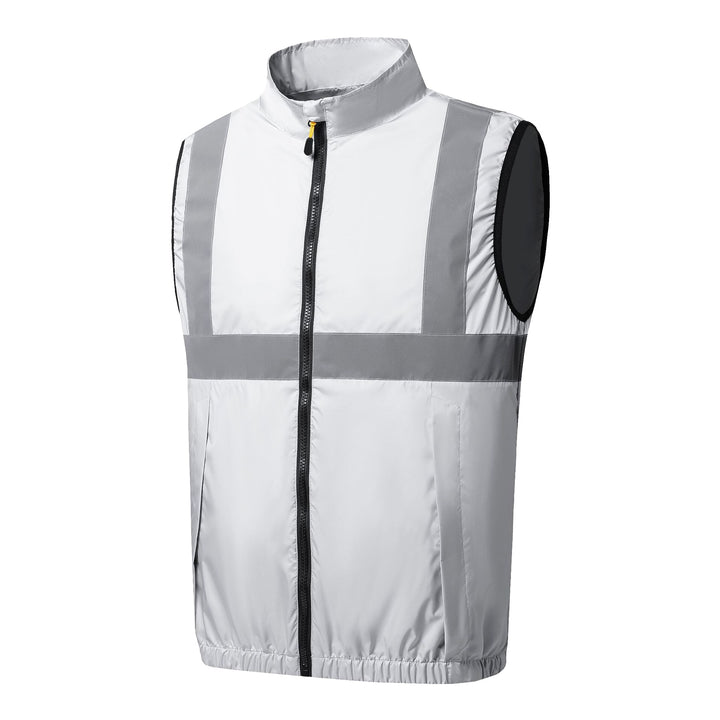 Summer Outdoor Air Cooling Vest with 2 Fans – Electric Work Vest for Fishing & Work