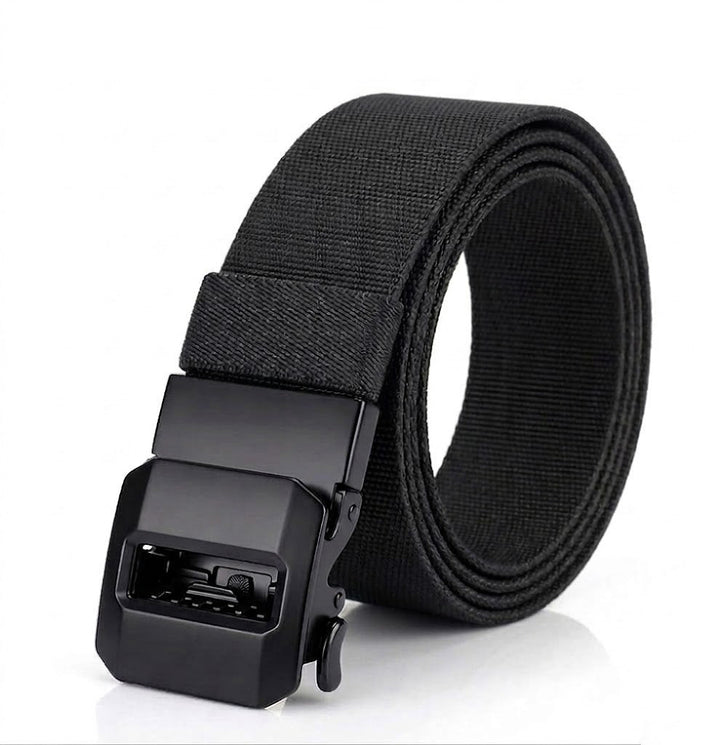 Tactical Men's Nylon Elastic Quick Release Buckle Belt