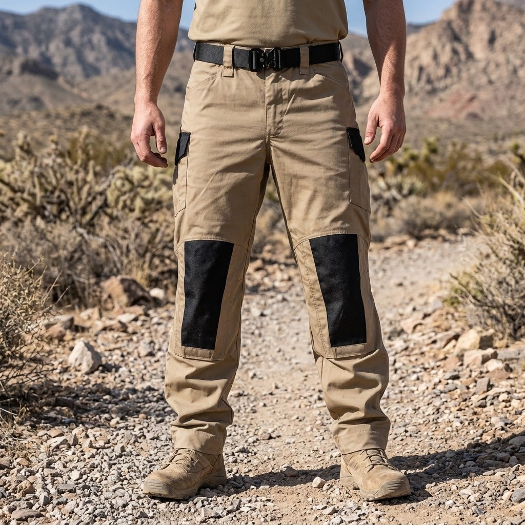 Men's Urban Waterproof Ripstop Cargo Trousers