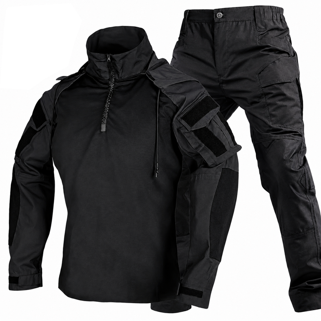 Men’s Tactical Uniform Set – Quick Dry Hoodie Combat Shirt, Trousers