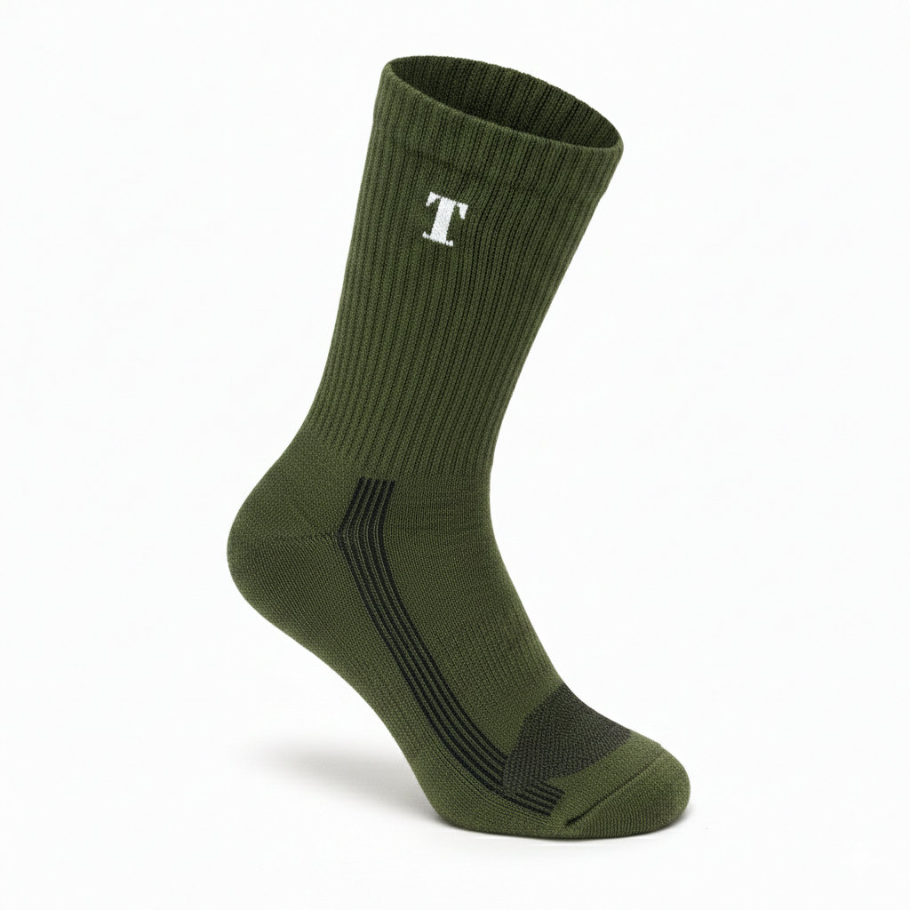 TWS All Terrain Tactical Duty Mid-Calf Boot Socks