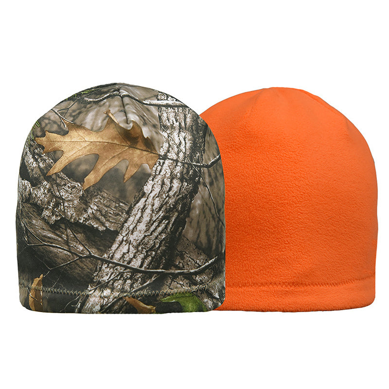 TWS Reversible Fleece Beanie Hat for Hunting & Outdoor