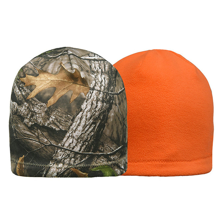 TWS Reversible Fleece Beanie Hat for Hunting & Outdoor