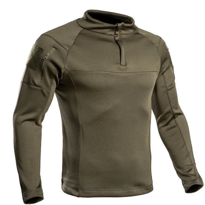 TWS Men’s Tactical Mid Layer Fleece Quarter-Zip Pullover