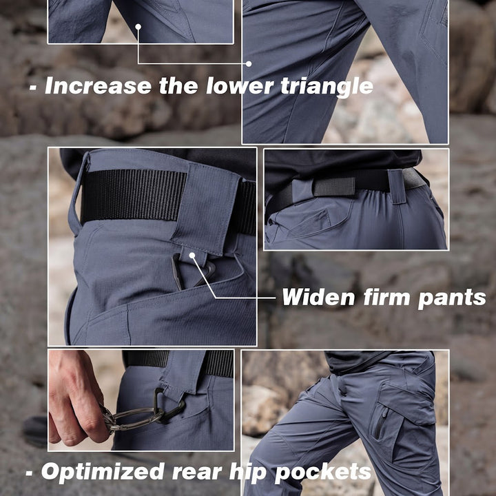 Archon IX9 Lightweight Quick Dry Stretch Trousers Grey