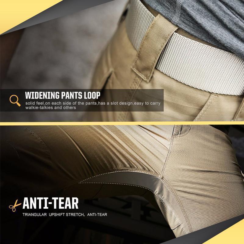 Men's Urban Pro Stretch Tactical Trousers Khaki