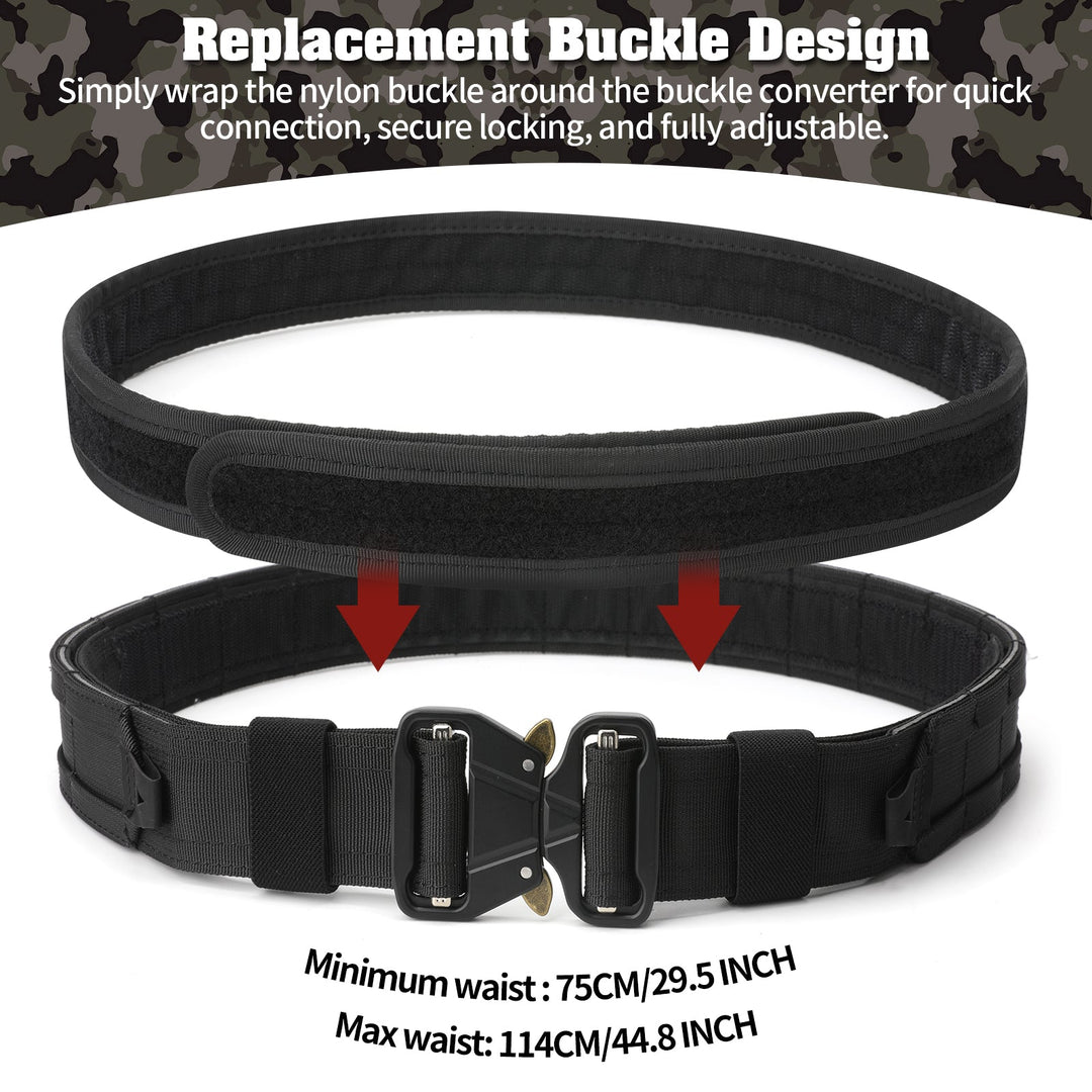 TWS 7 in 1 Quick Release Tactical Duty Belt