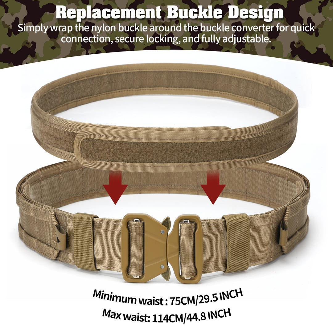 TWS 7 in 1 Quick Release Tactical Duty Belt