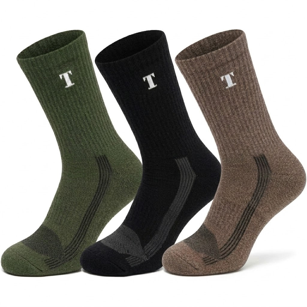 TWS All Terrain Tactical Duty Mid-Calf Boot Socks