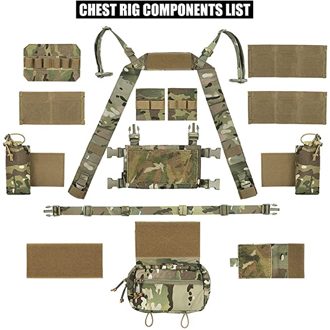 W.T.D. CHESTRIG SPECIAL EDITION FULLSET Tactical MK3 Chest
