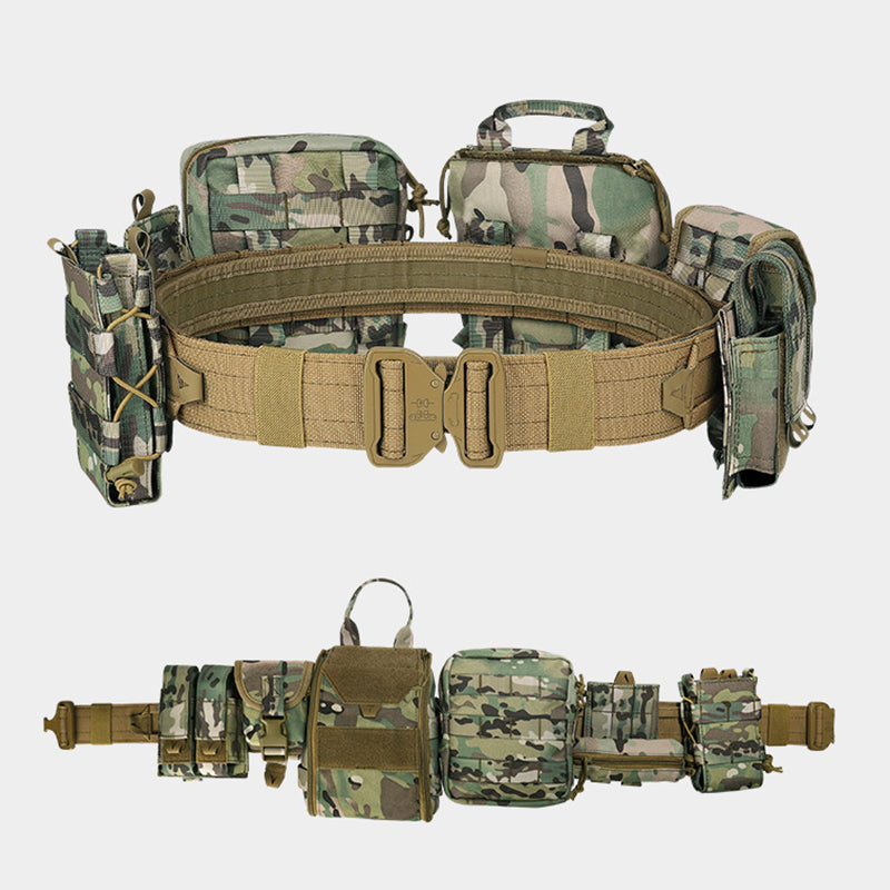 8 Set Pro Quick Release Tactical Molle Belt