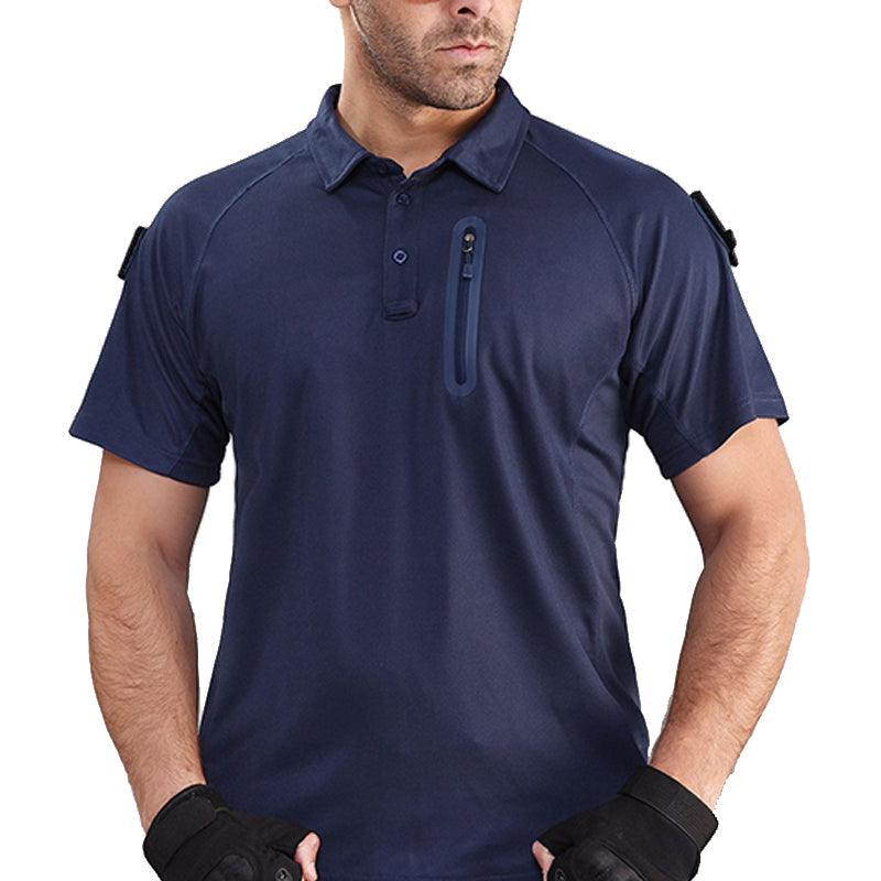 Men's Short Sleeve Quick Dry Battle Top