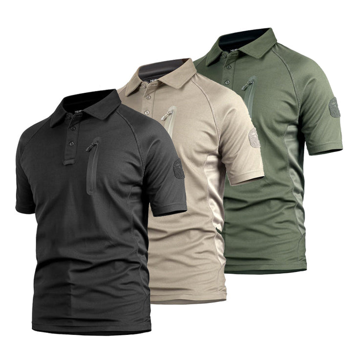 Men's Short Sleeve Quick Dry Battle Top 3-pack