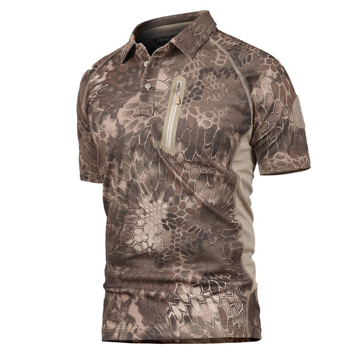 Men's Short Sleeve Quick Dry Battle Top