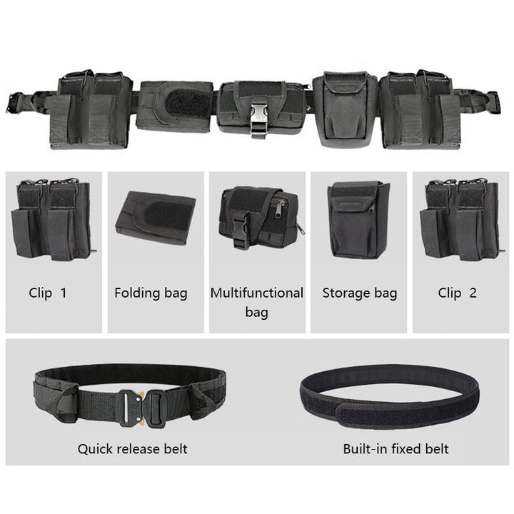 TWS 7 in 1 Quick Release Tactical Duty Belt